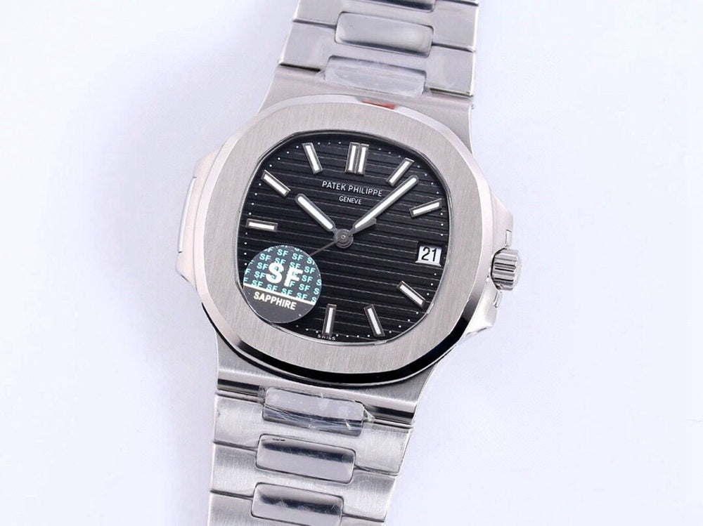 PTK PHLP BLACK SILVER METAL WATCH