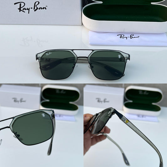 RB 04 [FERRARI] GREEN FRAME WAYFARE SUNGLASSES FOR MEN & WOMEN