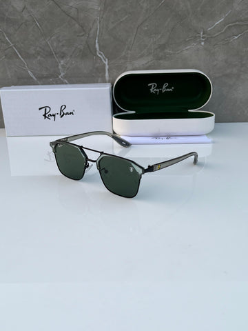 RB 04 [FERRARI] GREEN FRAME WAYFARE SUNGLASSES FOR MEN & WOMEN