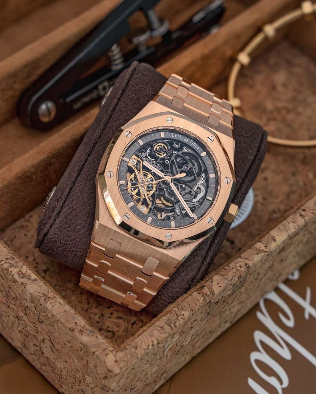 AP ROYAL OAK [SKELETON] 3 COLORS METAL WATCH