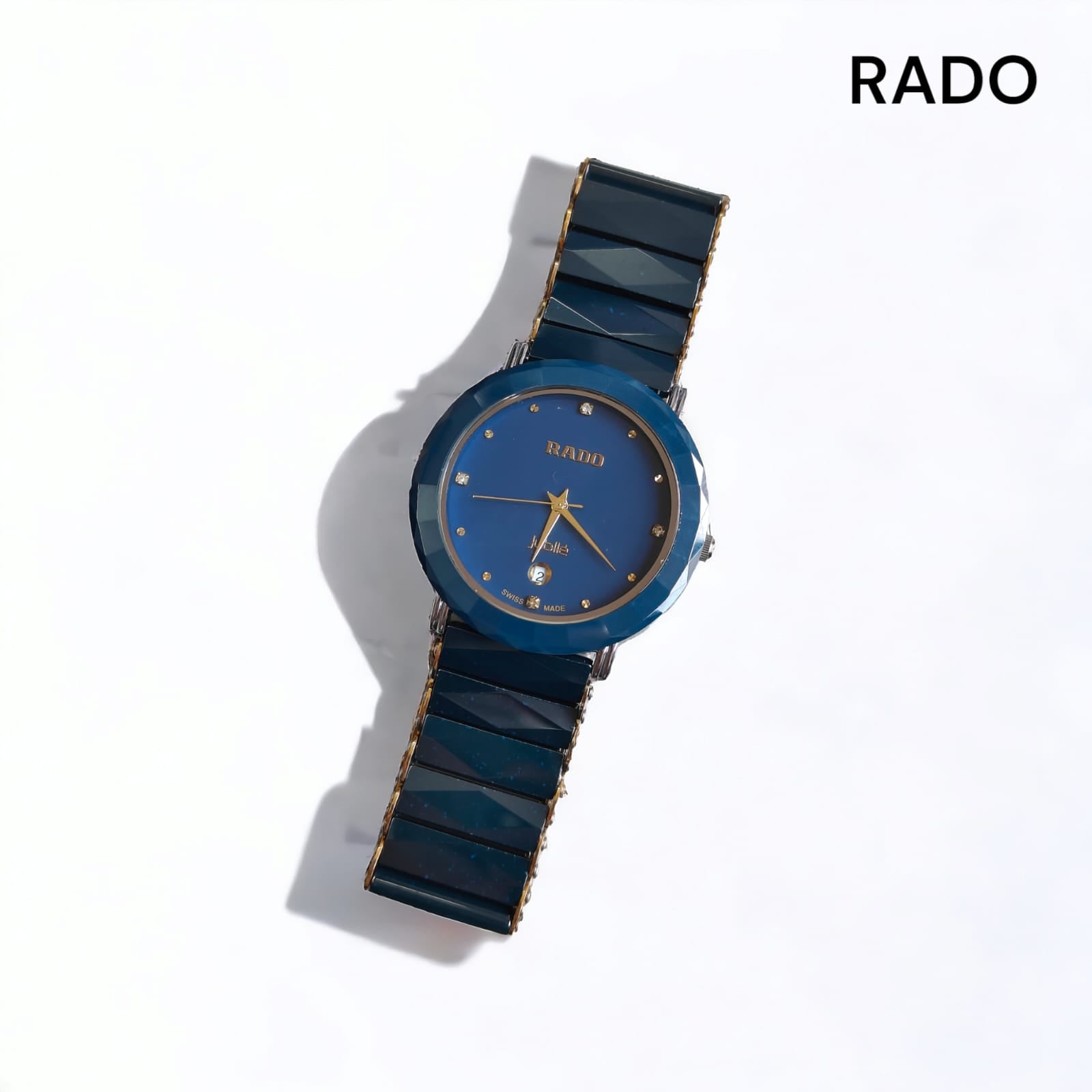 RDO [JUBILE] MID BLUE CERAMIC WATCH